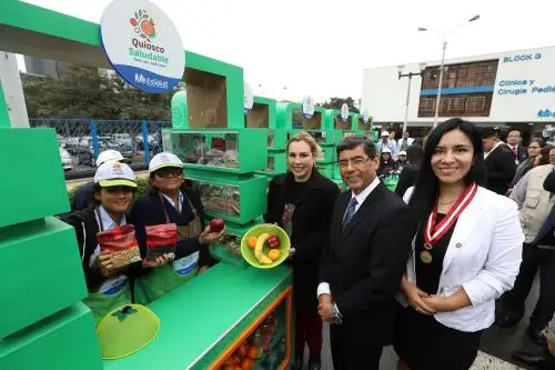 Quioscos saludables Foto: Essalud