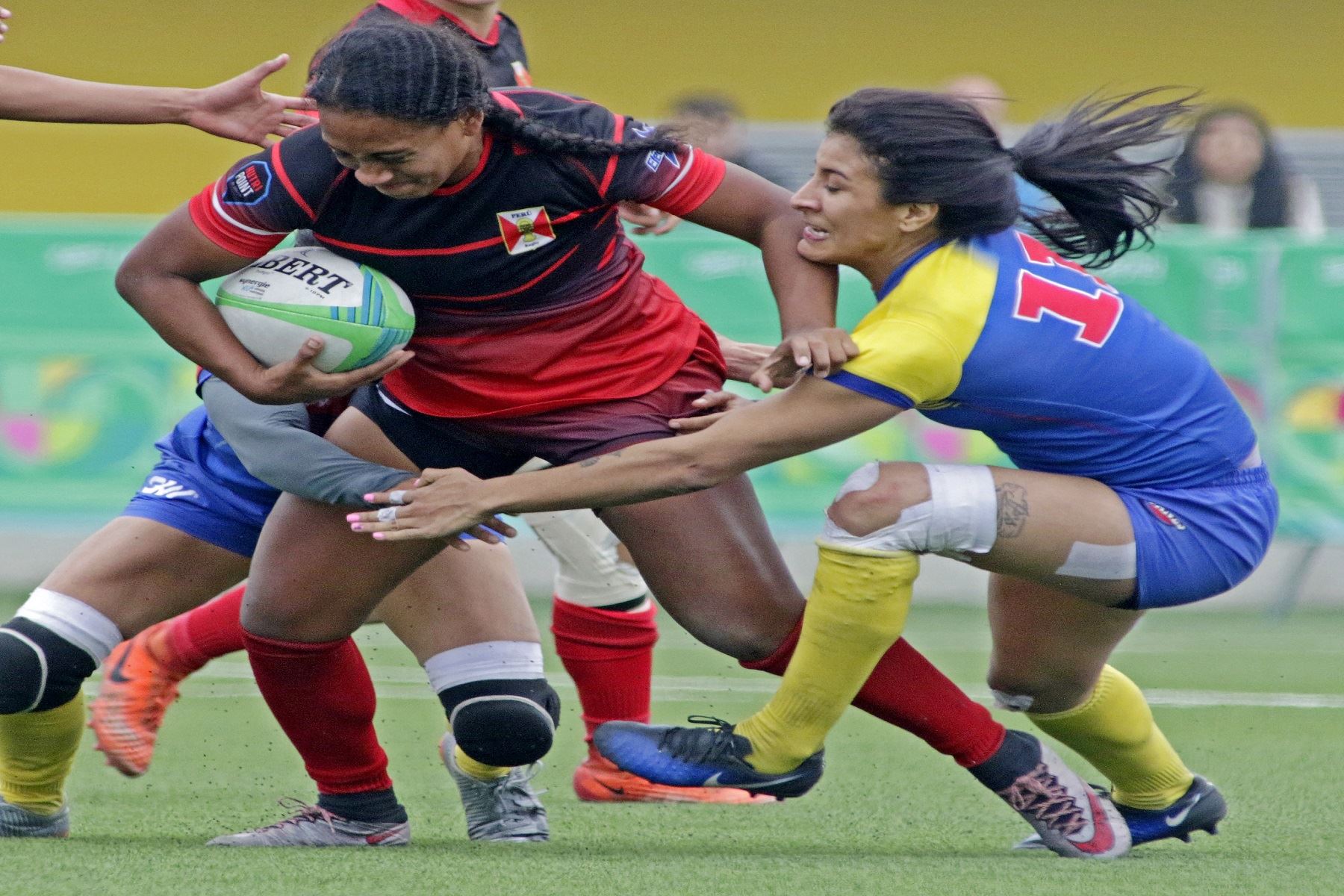 Selección femenina de rugby. Foto: Lima 2019.