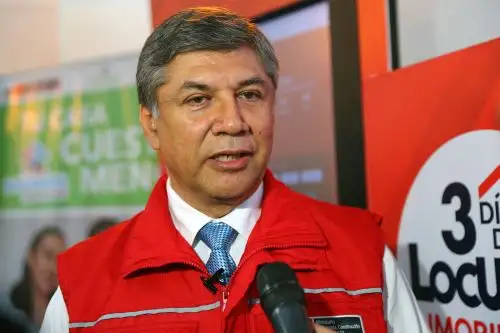 Ministro de Vivienda, Construcción y Saneamiento, Miguel Estrada.Foto:  ANDINA/Norman Córdova