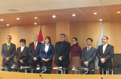 Ministra de Transportes y Comunicaciones, María Jara, anunció reordenamiento de frecuencias de telefonía. Foto: Andina.