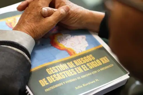 Publican libro de Julio Kuroiwa sobre gestión de riesgo de desastres. Foto: ANDINA/archivo.