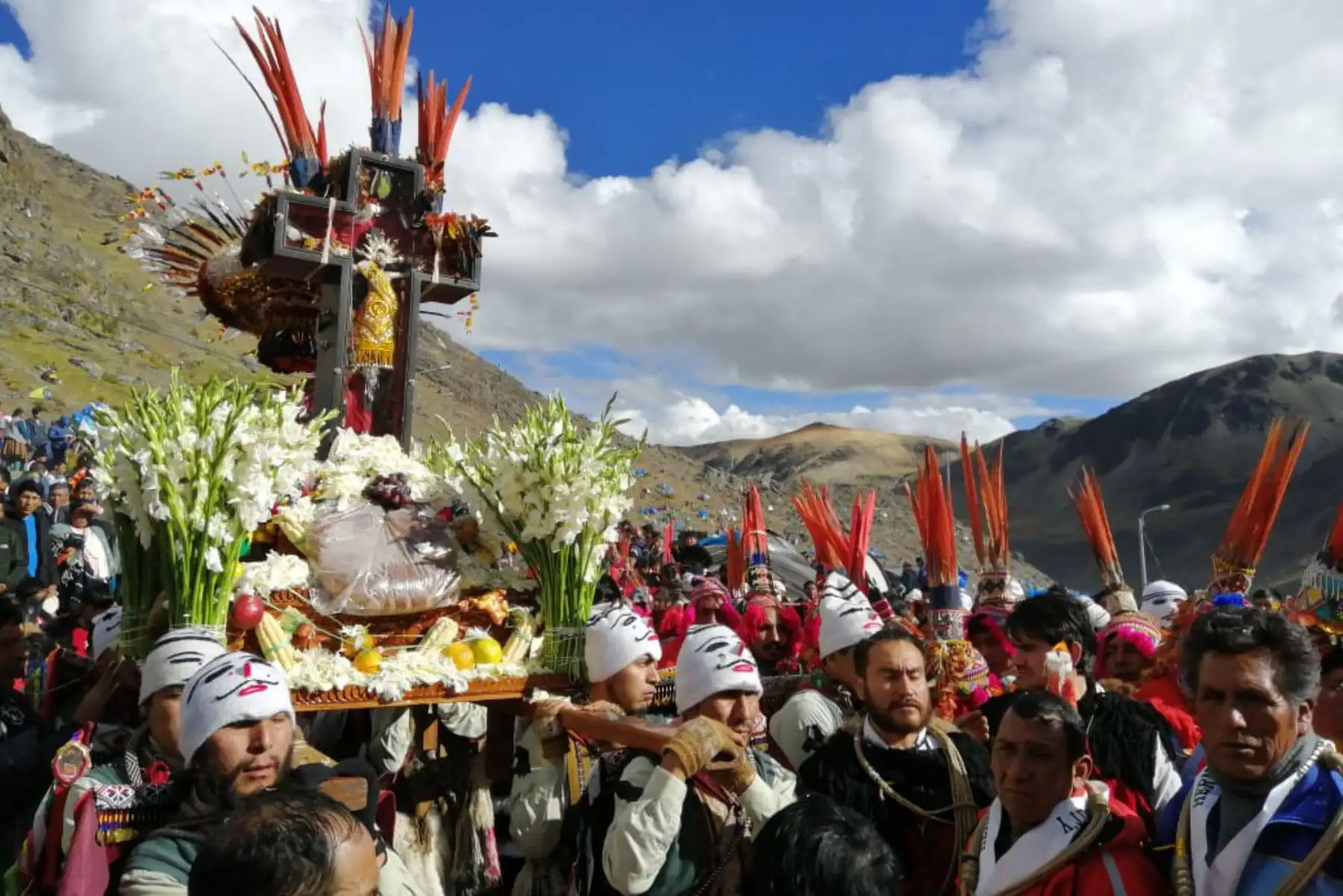 La peregrinación al Santuario del Señor de Qoyllur Riti fue declarada Patrimonio Cultural Inmaterial de la Humanidad por la Unesco en el 2011. ANDINA/Percy Hurtado