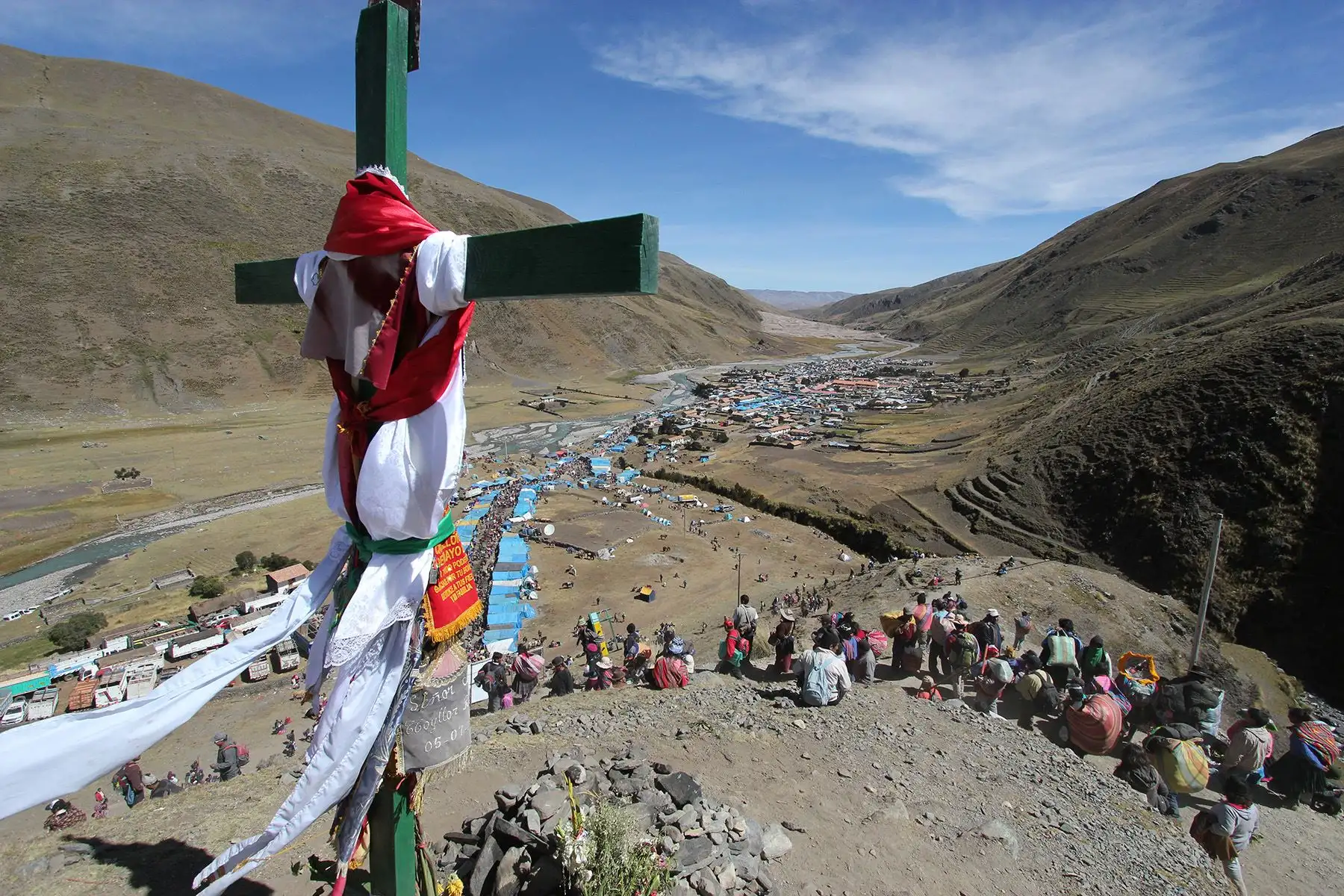 Cusco confirma suspensión de la tradicional fiesta de Qoyllur Riti y cierra accesos al santuario ubicado en el nevado Kolquepunku. ANDINA/Percy Hurtado Santillán