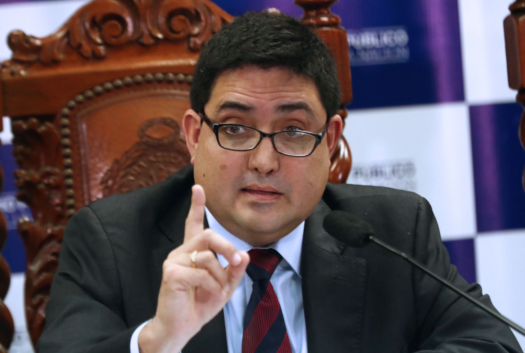 Jorge Ramírez, procurador público ad hoc para el caso Odebrecht. ANDINA/Archivo