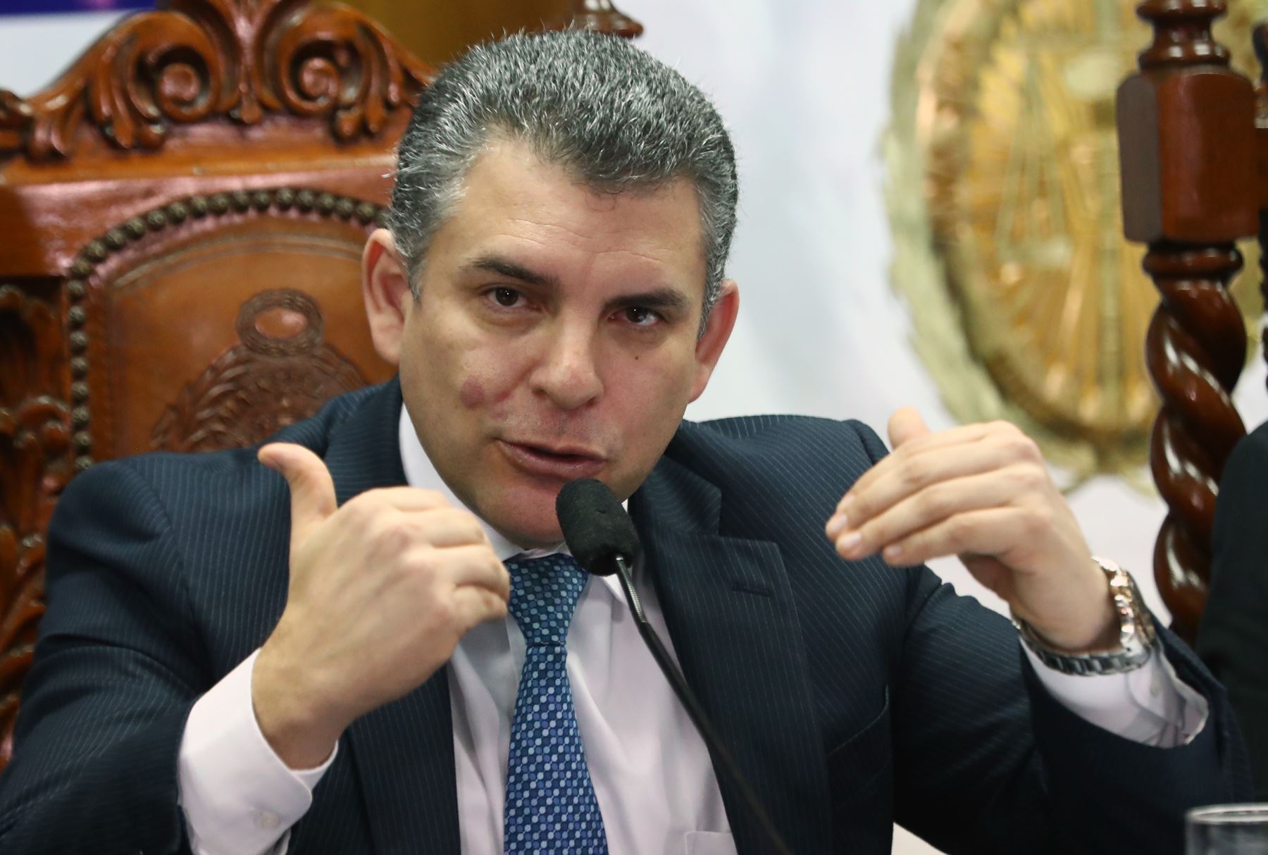 Fiscal Rafael Vela Barba en imagen de archivo. Foto: ANDINA/Norman Córdova