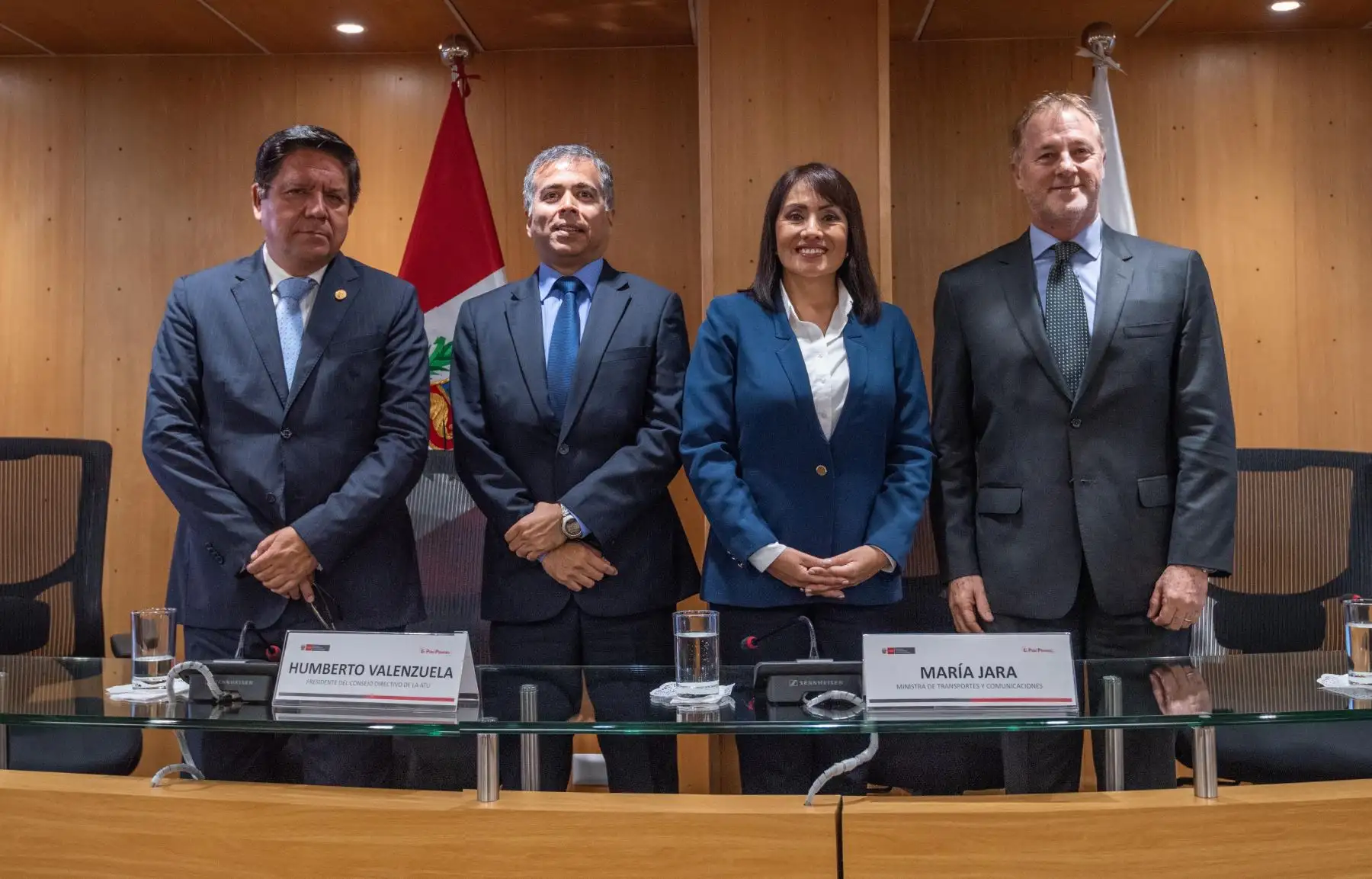 Hoy se instaló el consejo directivo de la Autoridad del Transporte Urbano para Lima y Callao (ATU) e inició sus funciones.Foto: MTC