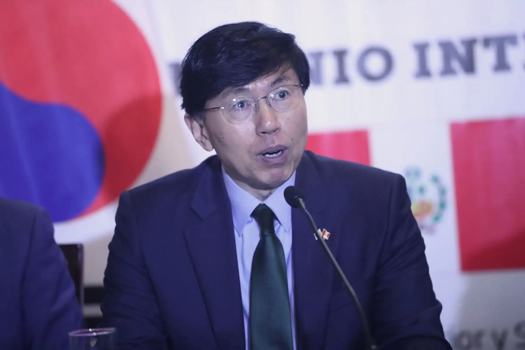 June - hyuck Cho, Embajador de Corea. Foto: ANDINA/Melina Mejía