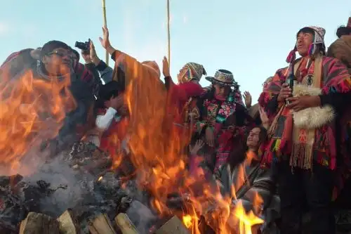 Así celebró Puno la bienvenida del Año Nuevo Andino.