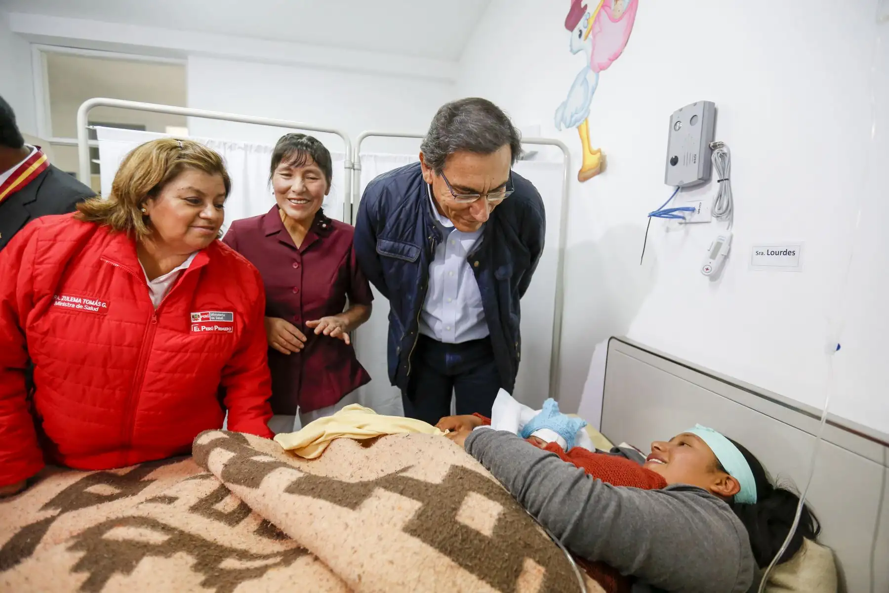 Presidente Martín Vizcarra participó en la inauguración del centro de salud de Paucarbamba, Huancavelica. Foto: ANDINA/Prensa Presidencia