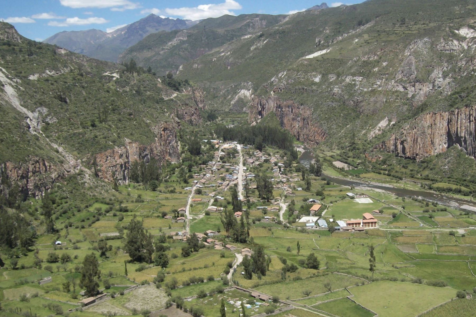 El corredor turístico del valle del Sondondo está ubicado en la provincia de Lucanas, departamento de Ayacucho, Foto: ANDINA/Difusión