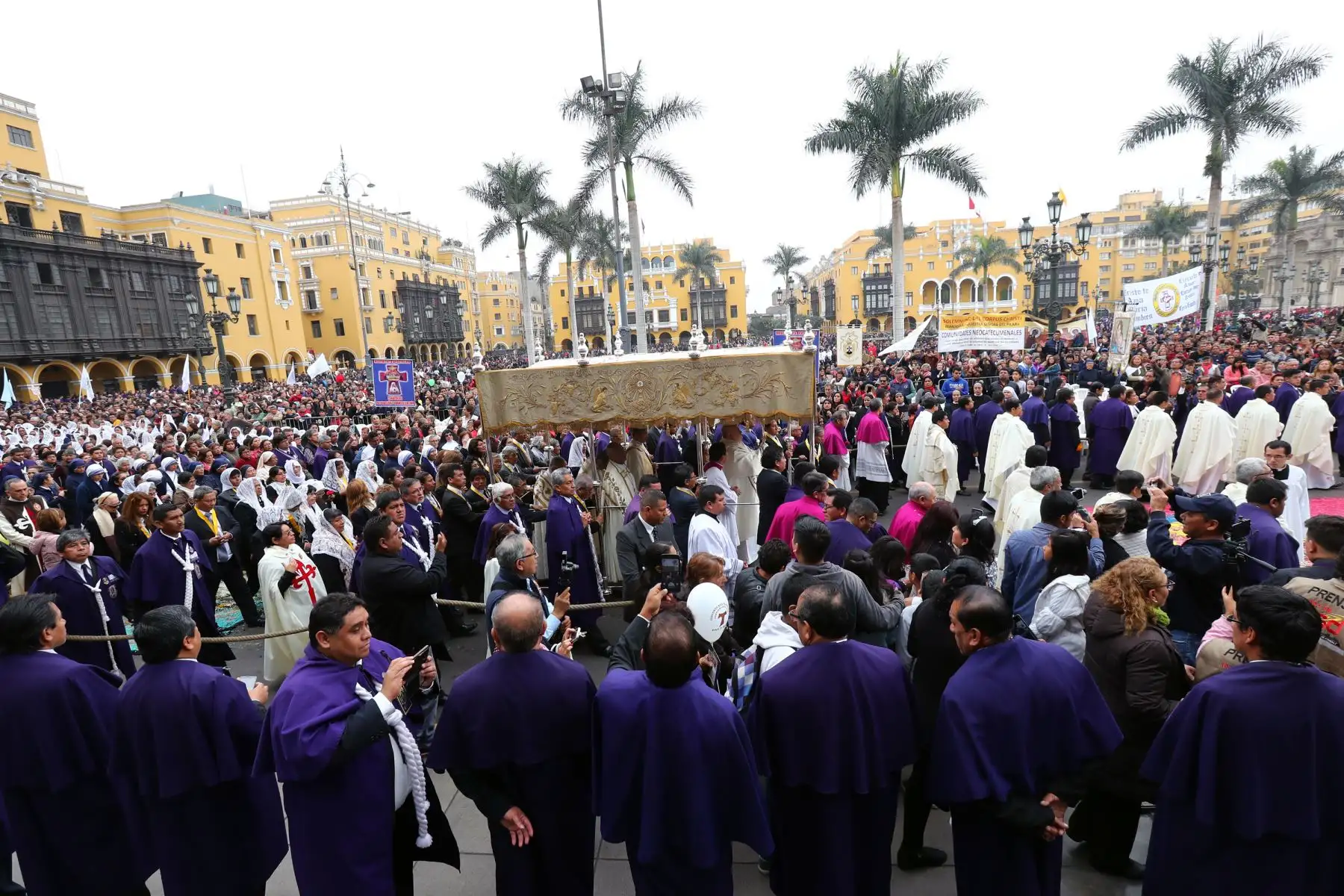 El Arzobispado de Lima realizo la Solemnidad  del Corpus Christi 2019 .Foto: ANDINA/Norman Córdova