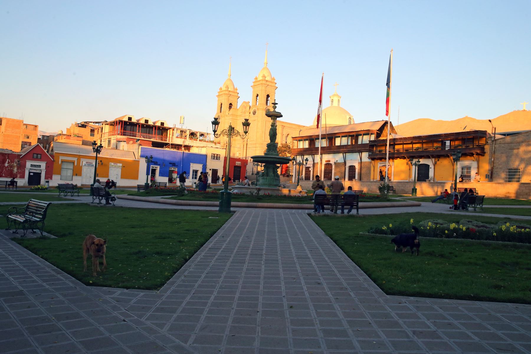 Plaza de Armas de Moquegua ANDINA/Vidal Tarqui