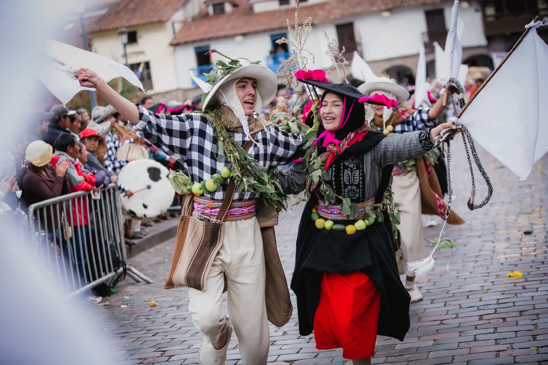 Cada 24 de junio el Cusco se viste de gala para rendir homenaje al Sol dios supremo en la cultura Inca. El sonido de los pututos, los danzarines provenientes de los cuatro suyos. Foto: ANDINA/EMUFEC
