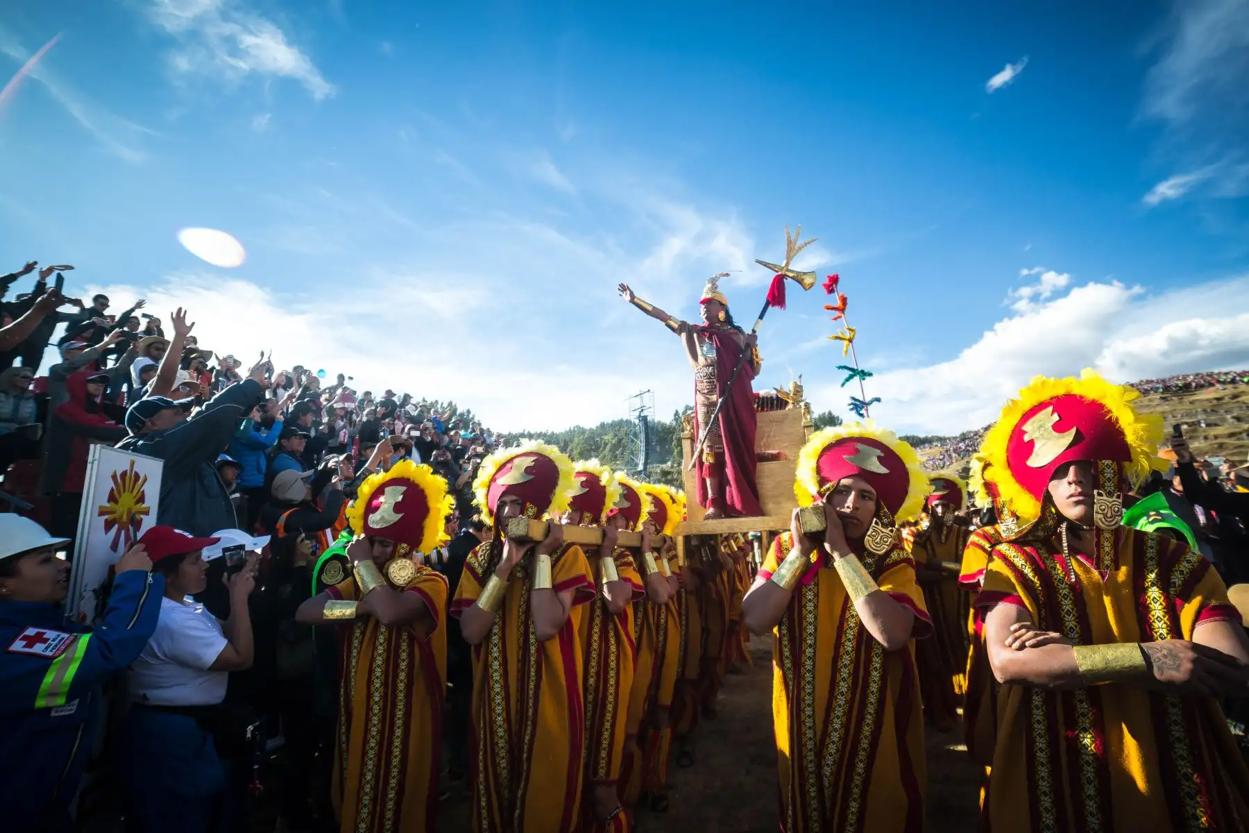 En Cusco aun no es segura la escenificación del Inti Raymi en junio próximo. La Fiscalía de Prevención del Delito se opone a la ceremonia por la pandemia de covid-19. ANDINA/Difusión