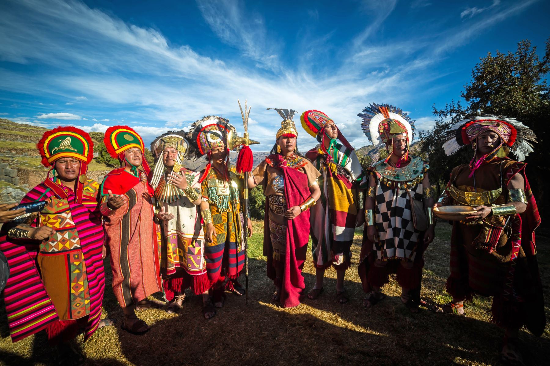 Tuvieron que transcurrir más de 400 años para que, en 1944, el Inti Raymi fuera reinstaurado en el Cusco con algunas variaciones respecto del rito original. Foto: ANDINA/EMUFEC