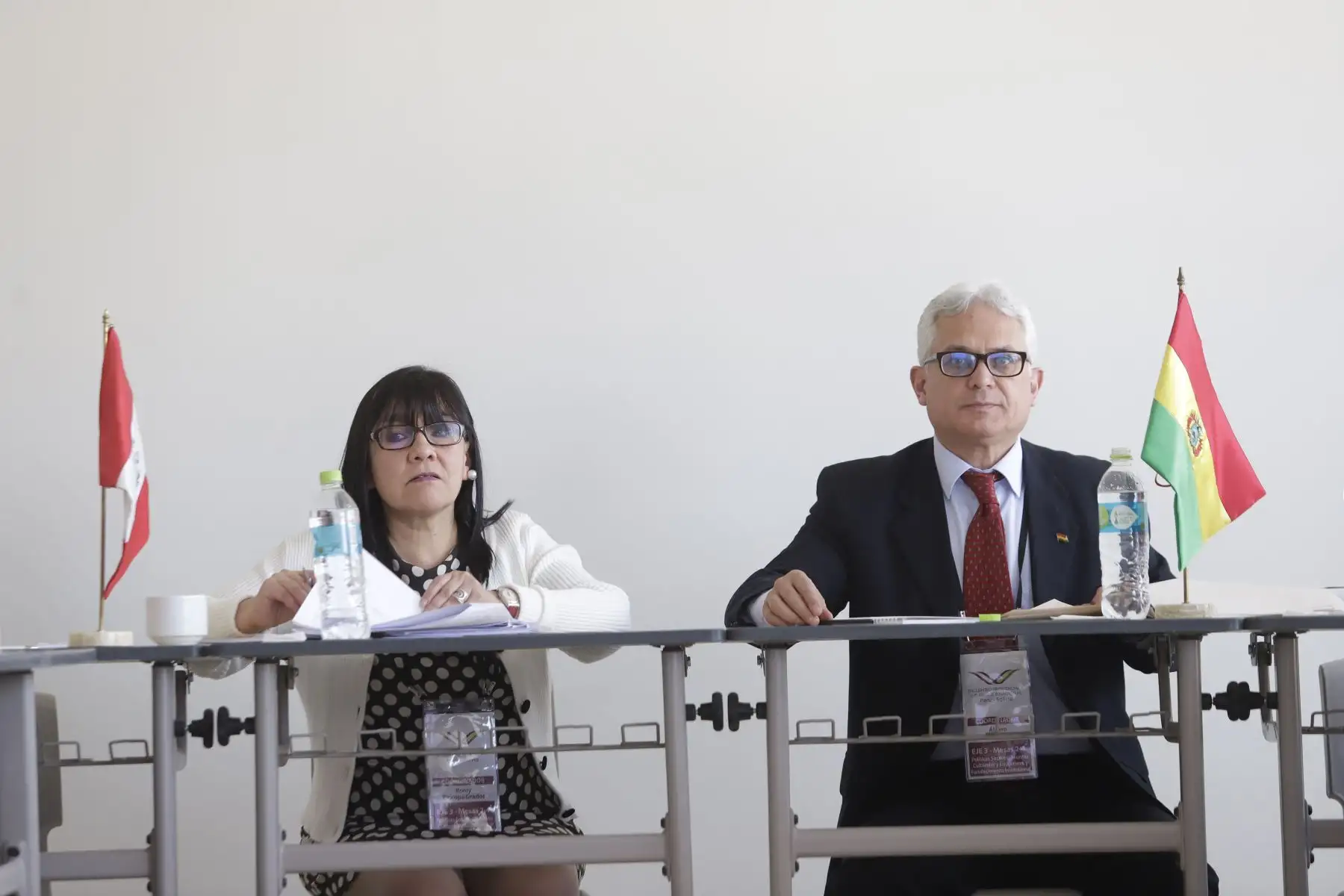 Inicio de gabinete binacional Perú - Bolivia, en el puerto de Ilo. Foto.ANDINA/Prensa Presidencia