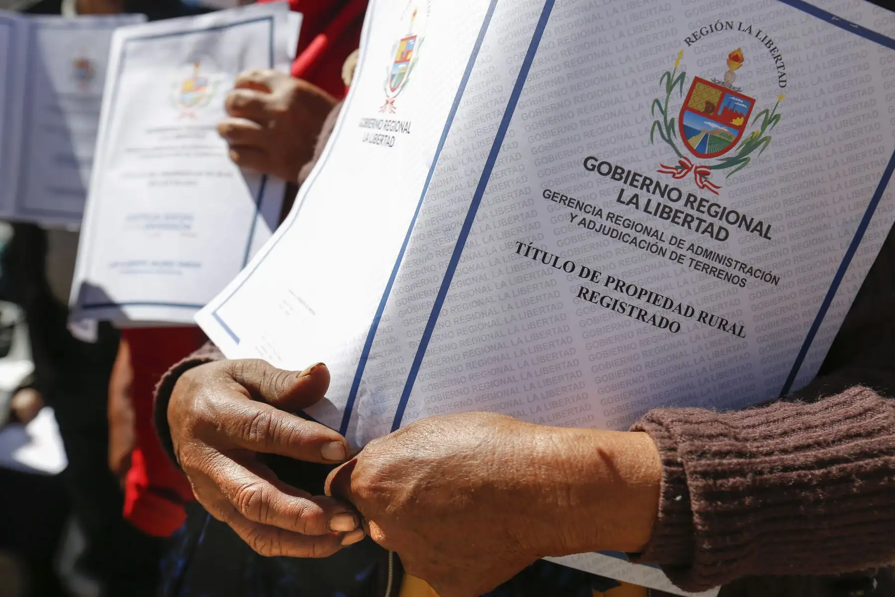 Jefe de Estado Martin Vizcarra presidió ceremonia de entrega de títulos de propiedad rural en la región La Libertad con motivo del Día del Campesino.Foto: ANDINA/Prensa Presidencia