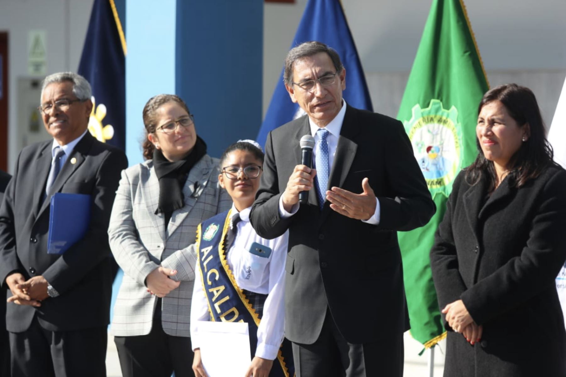 Presidente Vizcarra inaugura infraestructura en Universidad Nacional de Moquegua. Foto: ANDINA/ Presidencia