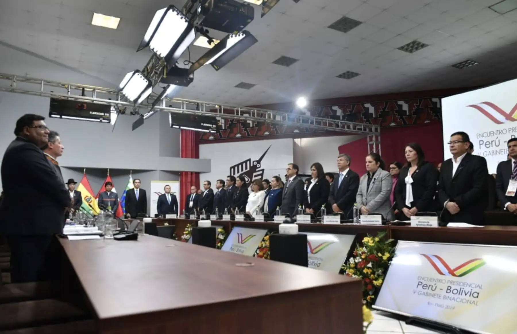 Reuniones Bilaterales de los Ministros de Estado de Perú y Bolivia. Foto:ANDINA/Prensa Presidencia