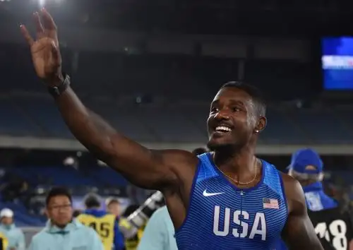 Justin Gatlin, velocista de Estados Unidos