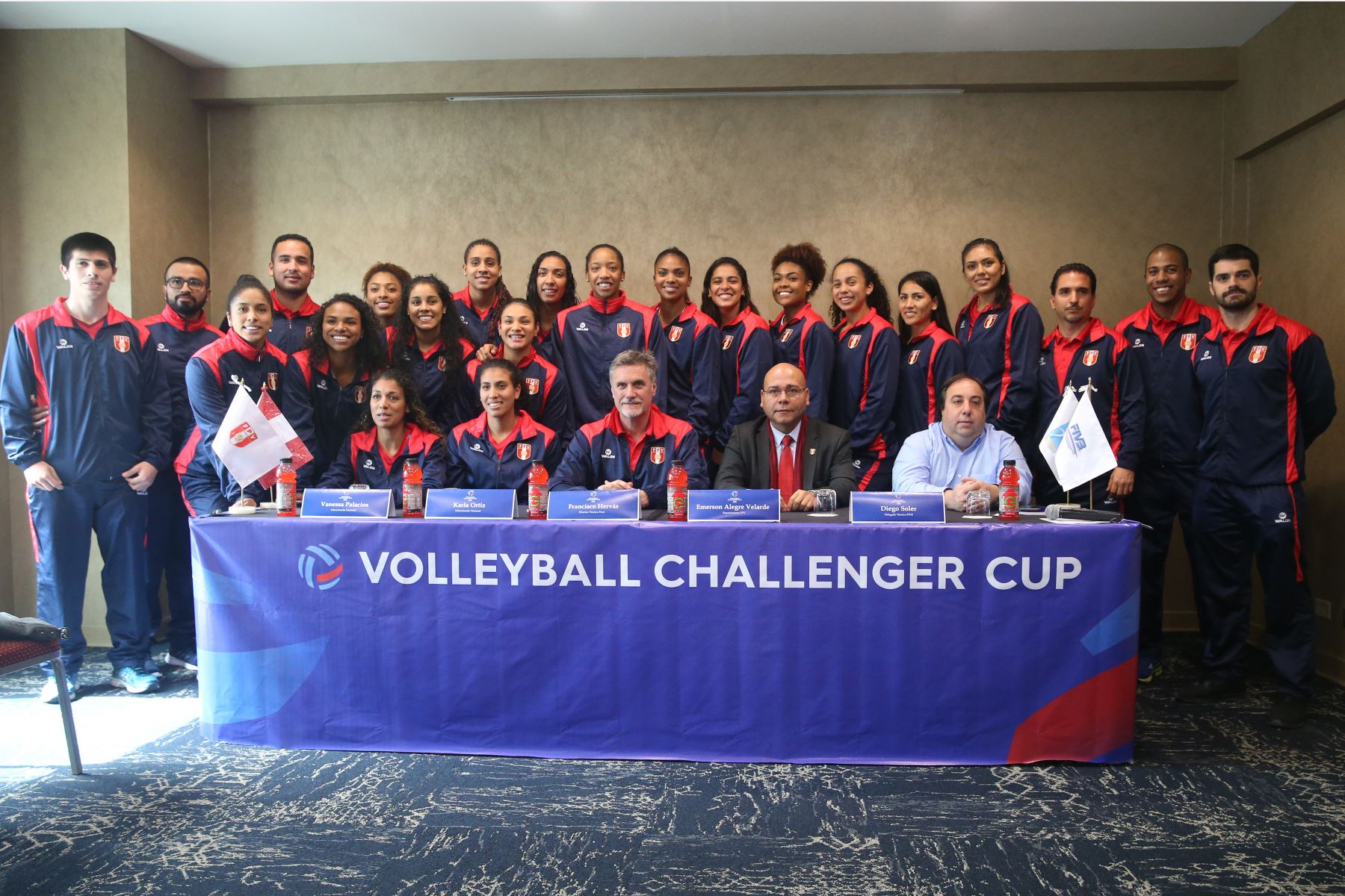 Selección de voleibol juega su primer torneo rumbo a Lima 2019. ANDINA/Difusión