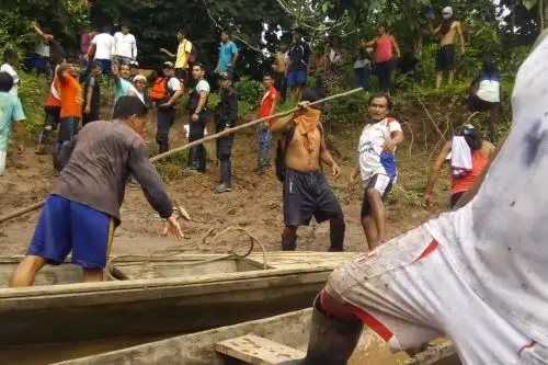 Petroperú procederá al izaje de la tubería del ramal norte del Oleoducto Norperuano (ORN) en el distrito loretano de Manseriche.