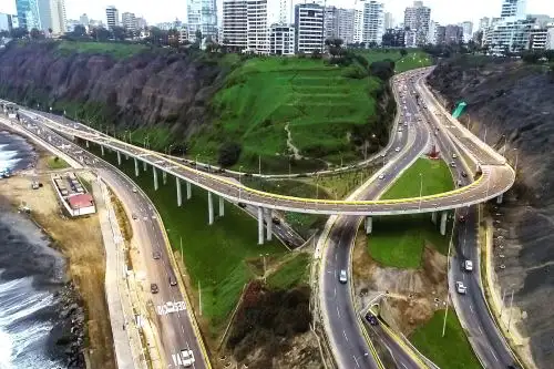 Nuevo viaducto Armendáriz conectará directamente Miraflores y Barranco. Foto: ANDINA/Difusión.