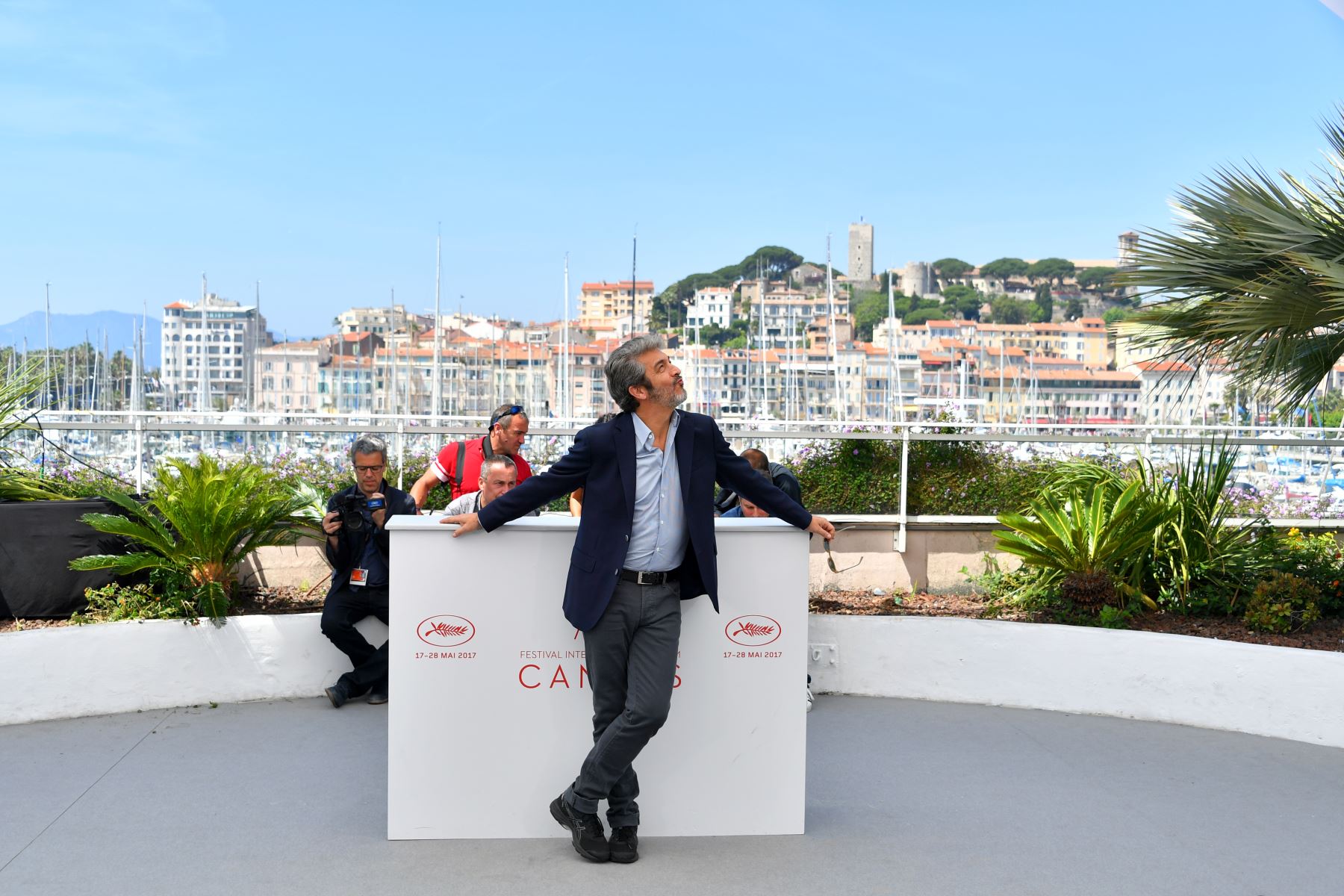 El actor argentino Ricardo Darin posa el 24 de mayo de 2017 durante una sesión fotográfica para la película "La Cordillera - El Presidente" en la 70 edición del Festival de Cannes en Cannes, en el sur de Francia.
Foto: AFP