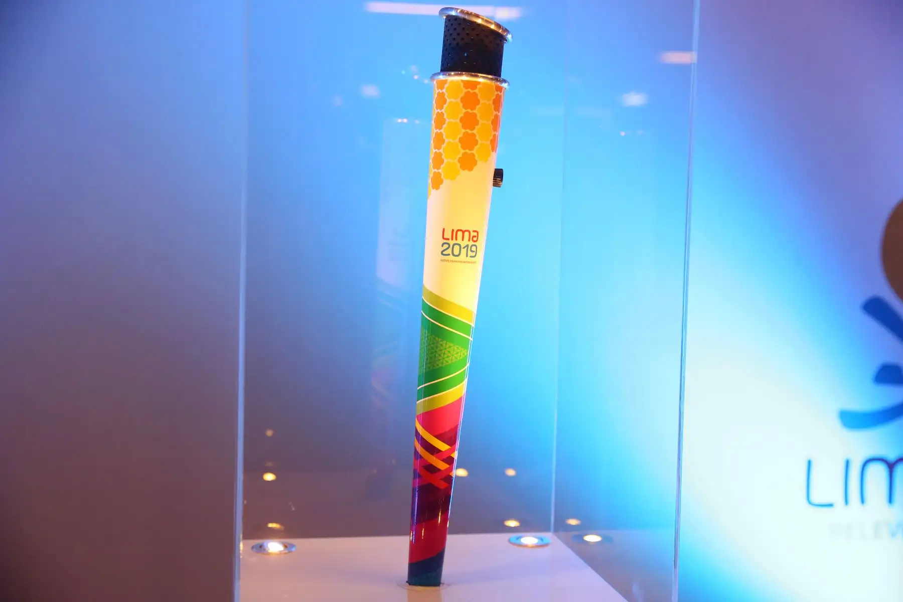 El comité organizador de los Juegos Lima 2019, presento las Antorchas Panamericana y Parapanamericana que recorrerá 26 ciudades de la costa,sierra y selva del país.Foto: ANDINA/Vidal Tarqui