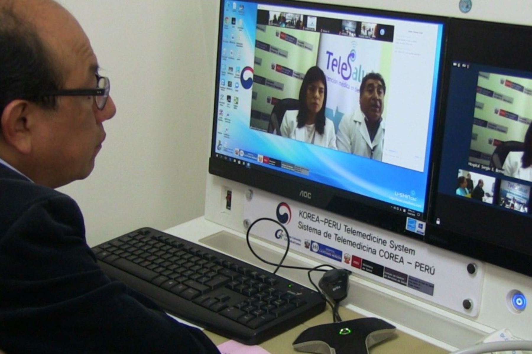 Implementan servicio de Telemedicina en el Centro de Salud de Desaguadero, región Puno, en la frontera Perú-Bolivia en favor de 20,000 usuarios.