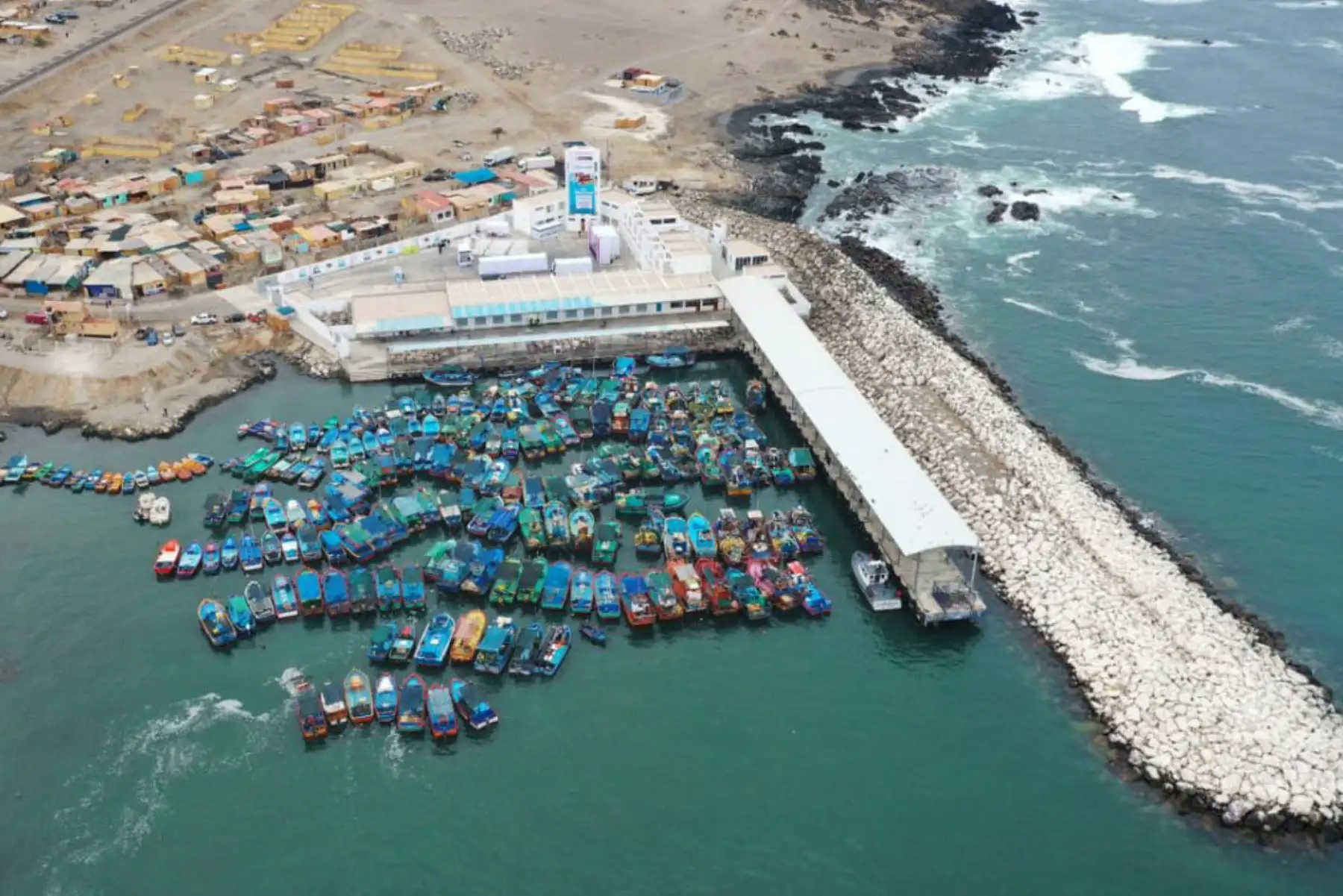 desembarcadero pesquero artesanal de Tacna, Morro Sama.