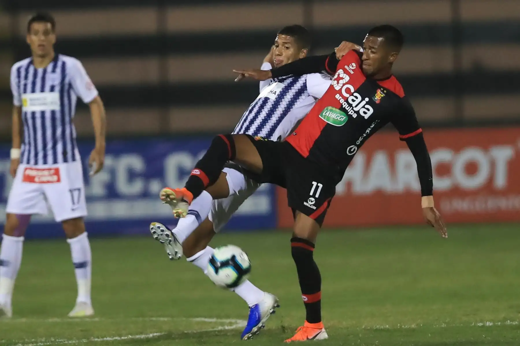 Alianza Lima empató con Melgar en el Callao por la Copa Bicentenario en encuentro jugado a puertas cerradas.

Foto: ANDINA/Juan Carlos Guzmán Negrini.
