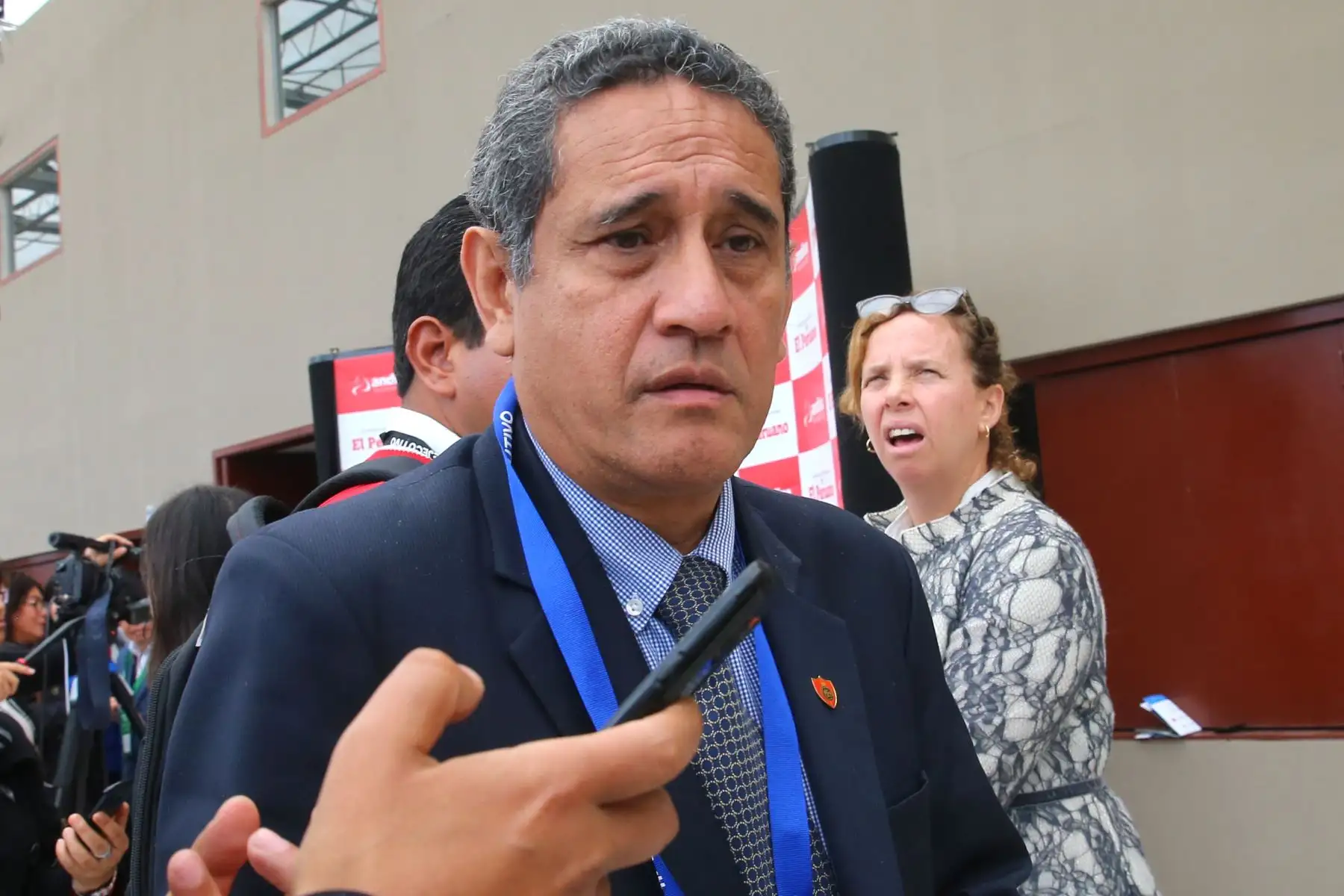 Gobernador regional de Cajamarca, Mesías Guevara. ANDINA/Vidal Tarqui