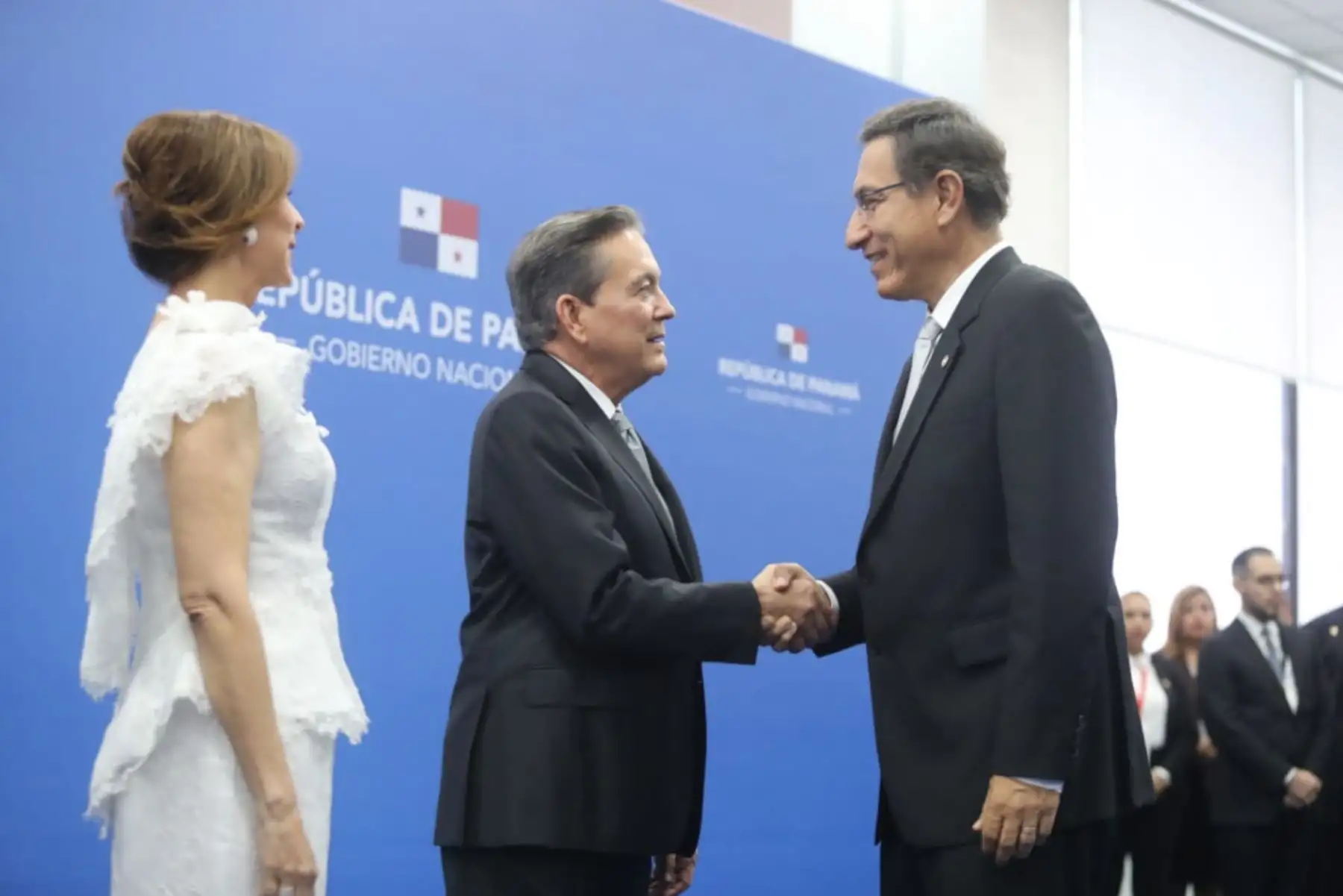 Presidente Vizcarra participa de la fotografía oficial con motivo de la asunción de mando del Presidente Cortizo en Panamá. Foto: ANDINA/Prensa Presidencia