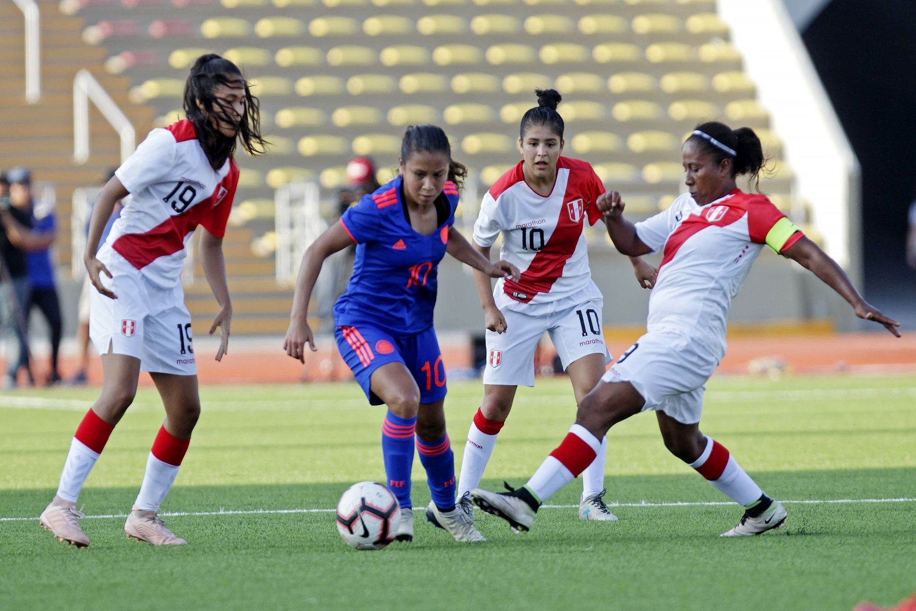 Selección femenina de fútbol de Perú Foto: Lima 2019