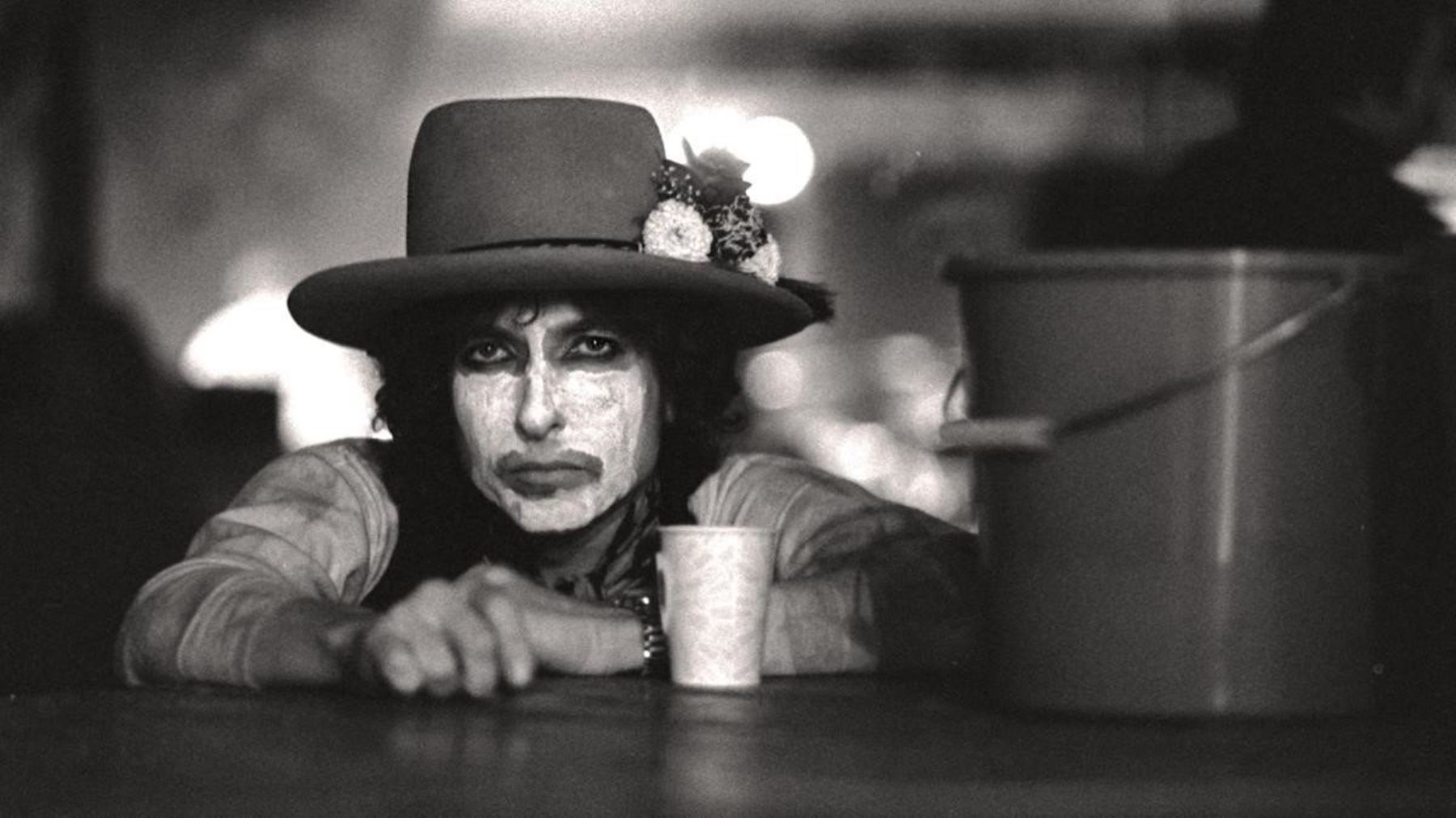 Bob Dylan en el documental de Martin Scorsese "Rolling Thunder Reveu"