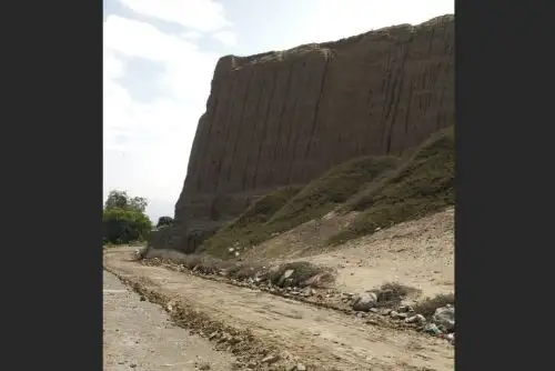 Denuncian atentado contra sitio arqueológico Huaca del Sol, ubicado en Trujillo. ANDINA/Difusión