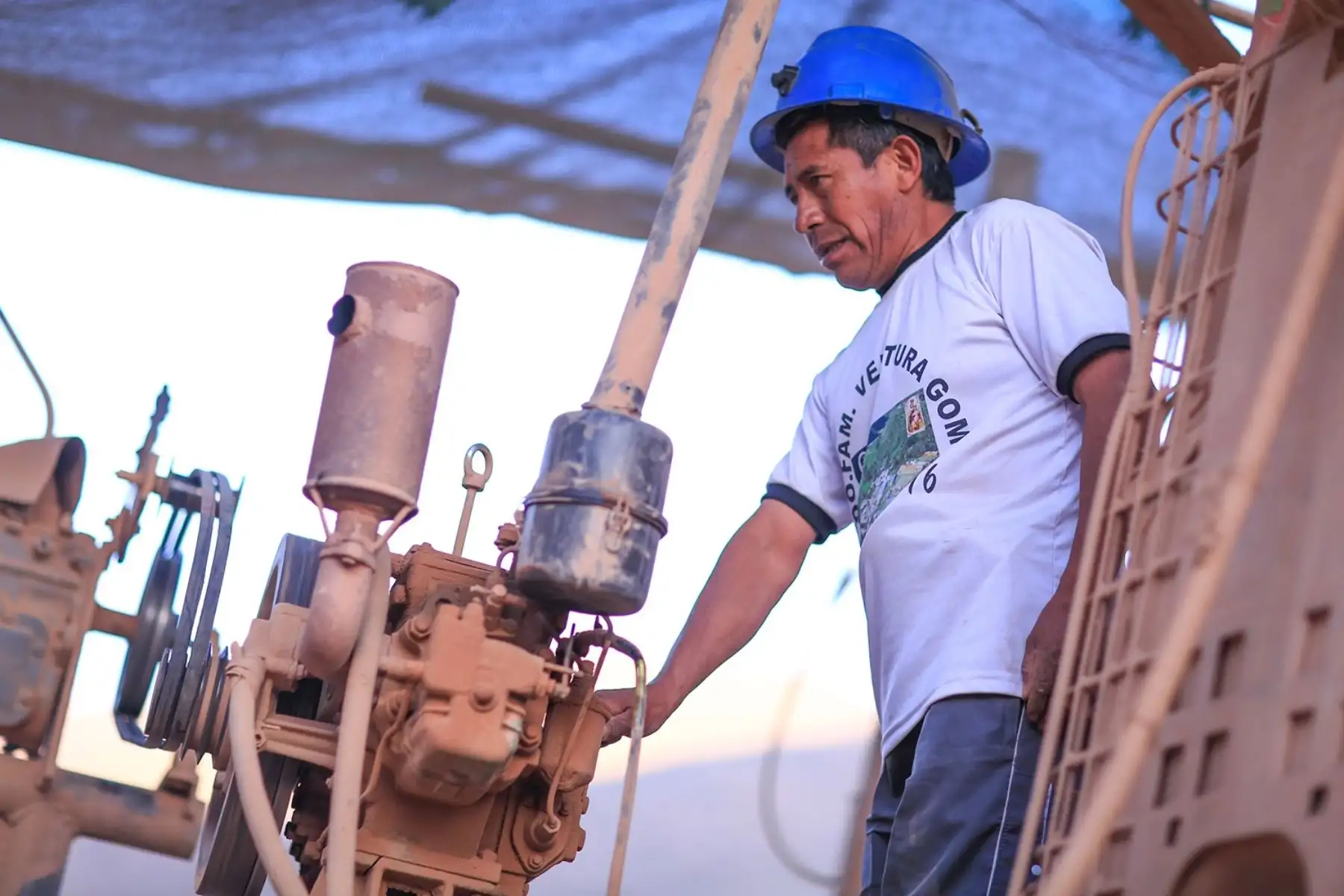 Minería artesanal.