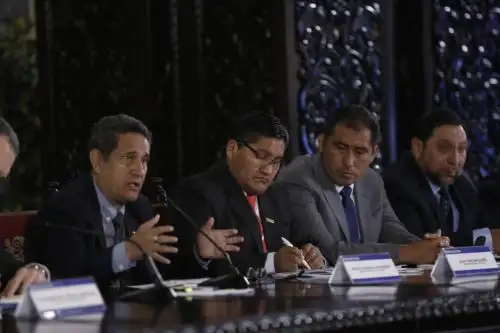 Ejecutivo se reúne con gobiernos regionales para impulsar emprendimientos productivos. ANDINA/Prensa Presidencia