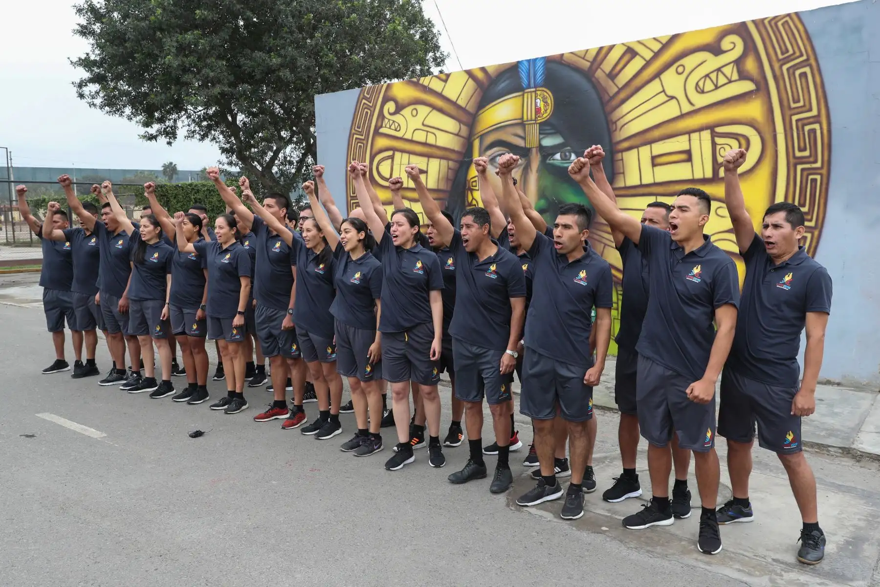 Comandos de las fuerzas armadas darán seguridad a los portadores de la antorcha Panamericana. Foto: ANDINA/ MINDEF