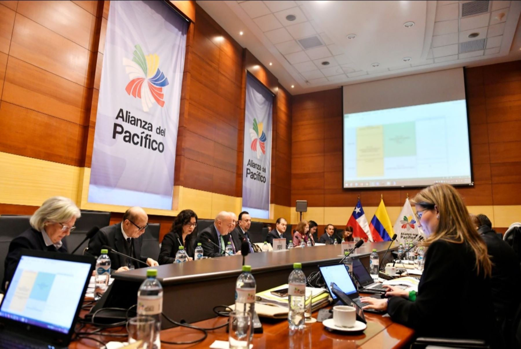 Reunión de la Comisión de Alto Nivel de la Alianza del Pacífico. Foto: Cortesía.