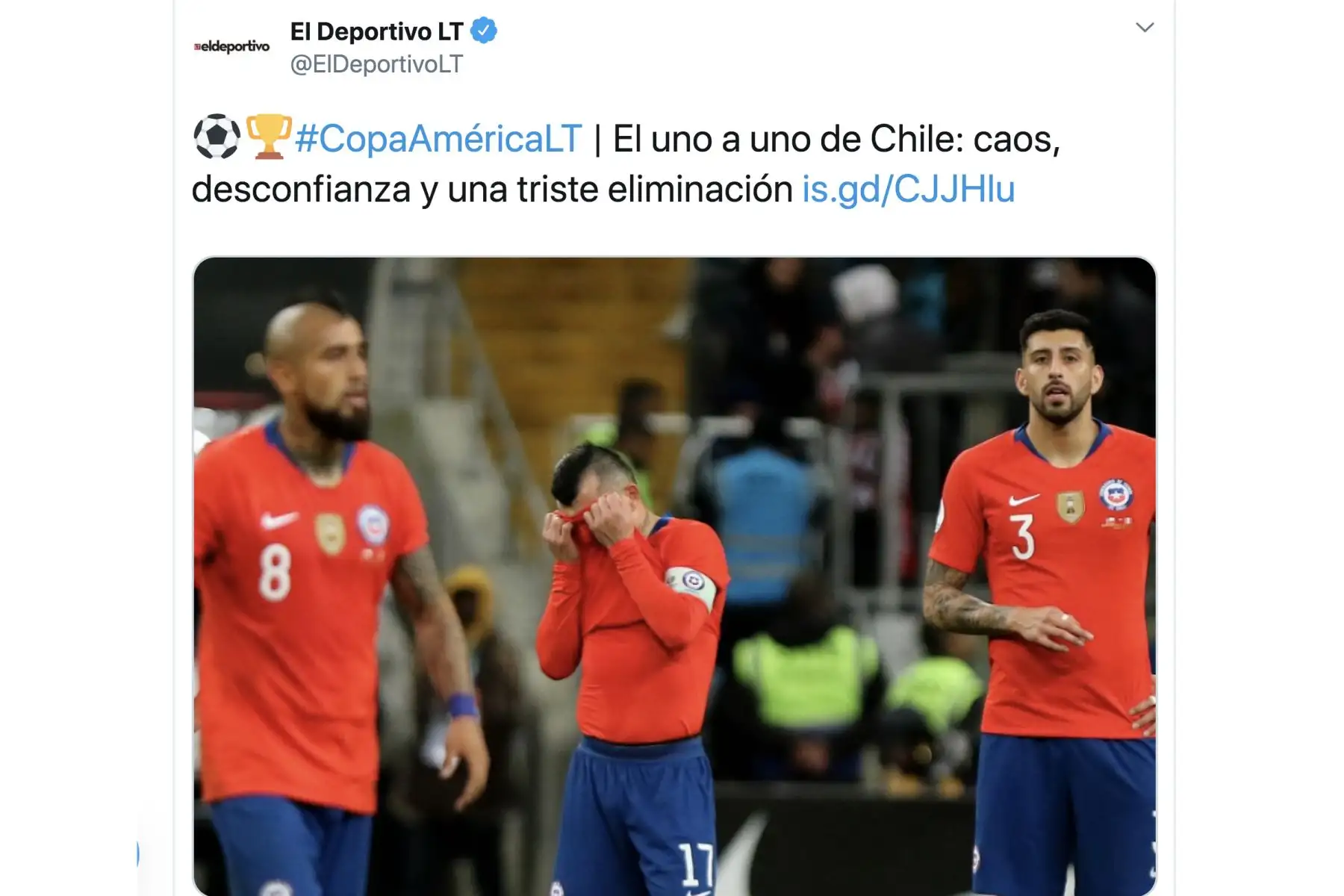 Así informa la prensa chilena sobre  el triunfo de la selección peruana ante Chile.
Foto: Difusión