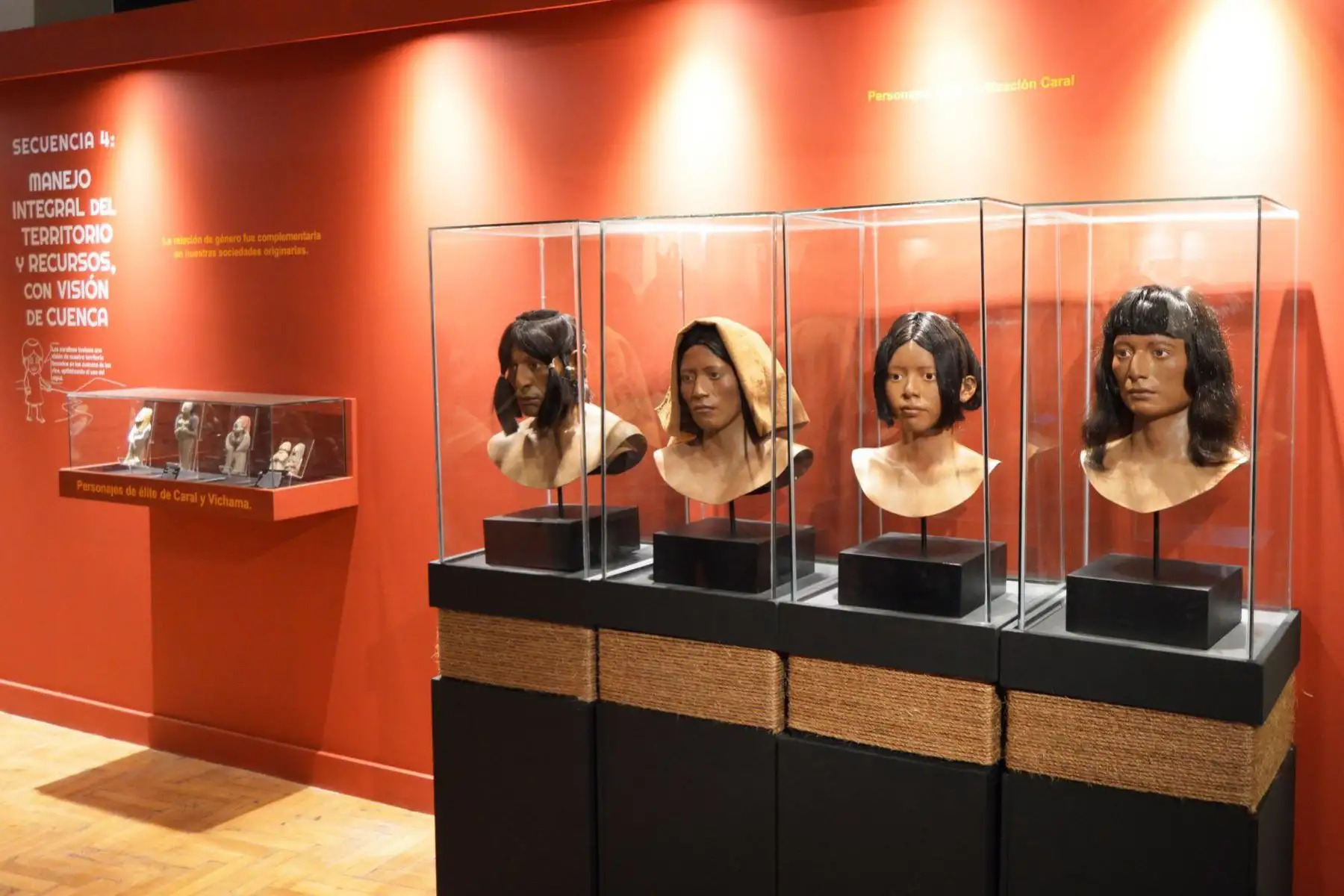 Exposición museográfica de Caral se luce en Ilo, en Moquegua, estará abierta al público hasta el 18 de julio. ANDINA/Difusión