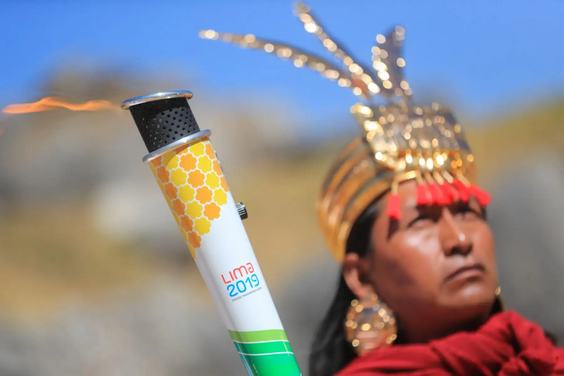 Antocha de los Juegos Panamericanos recorre los principales atractivos turísticos de la ciudad del Cusco.

Foto: ANDINA/Juan Carlos Guzmán Negrini.