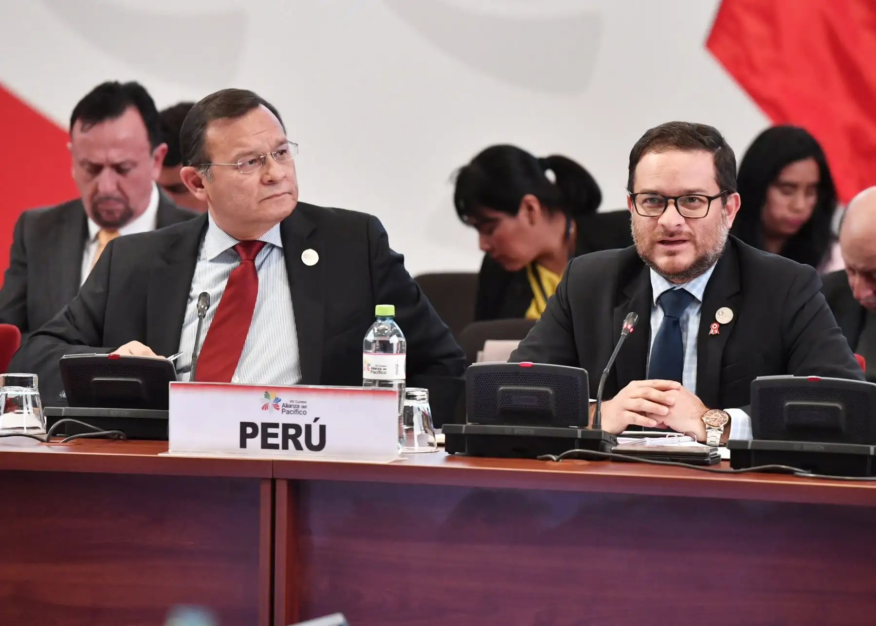 Los titulares de Relaciones Exteriores y de Comercio Exterior participaron en la XXII Reunión del Consejo de Ministros de la Alianza del Pacífico.Foto: ANDINA/MRE