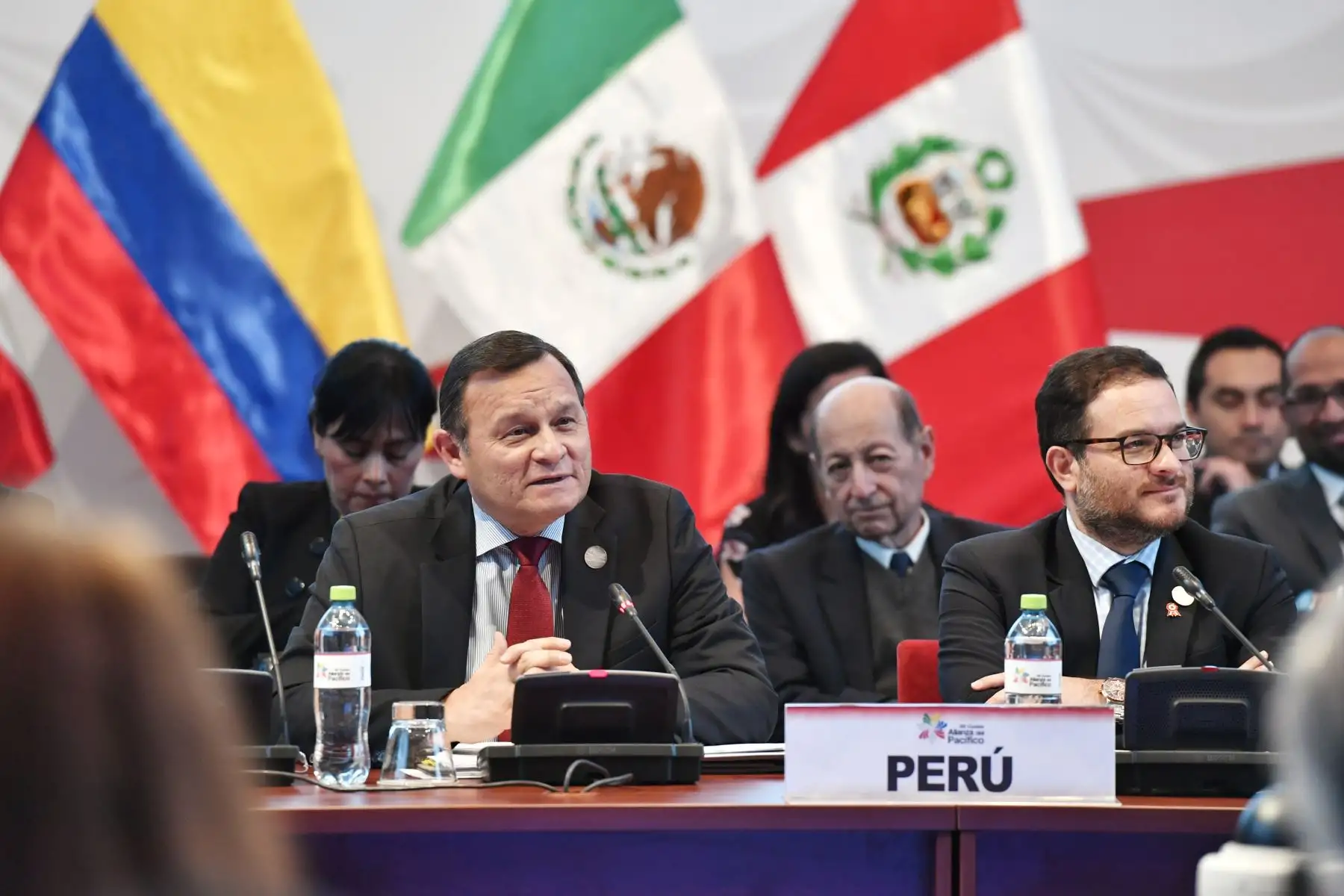 Los titulares de Relaciones Exteriores y de Comercio Exterior participaron en la XXII Reunión del Consejo de Ministros de la Alianza del Pacífico.Foto: ANDINA/MRE
