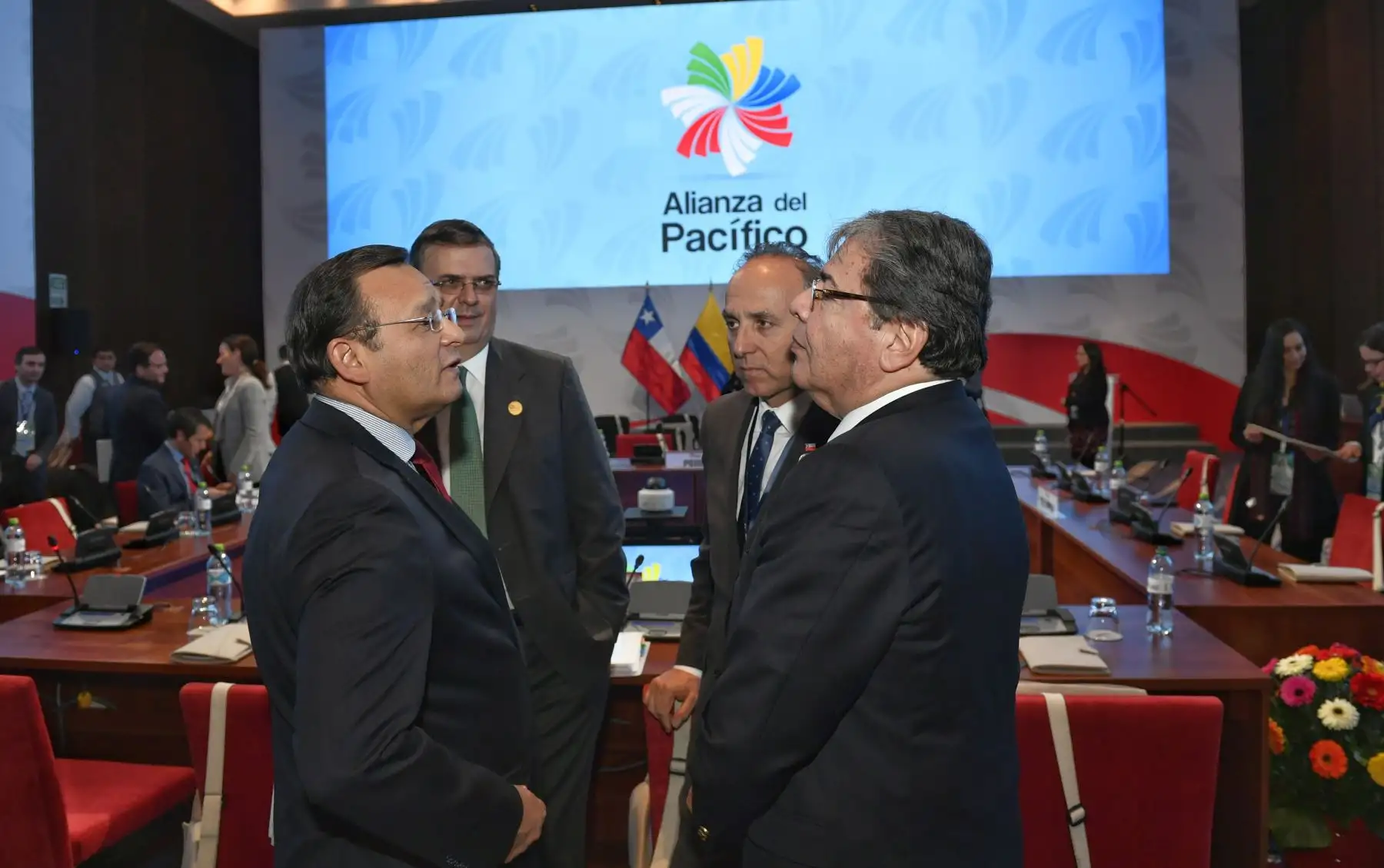 Los titulares de Relaciones Exteriores y de Comercio Exterior participaron en la XXII Reunión del Consejo de Ministros de la Alianza del Pacífico.Foto: ANDINA/MRE