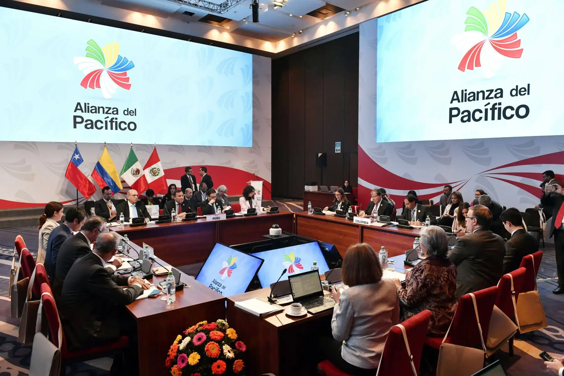 Los titulares de Relaciones Exteriores y de Comercio Exterior participaron en la XXII Reunión del Consejo de Ministros de la Alianza del Pacífico.Foto: ANDINA/MRE
