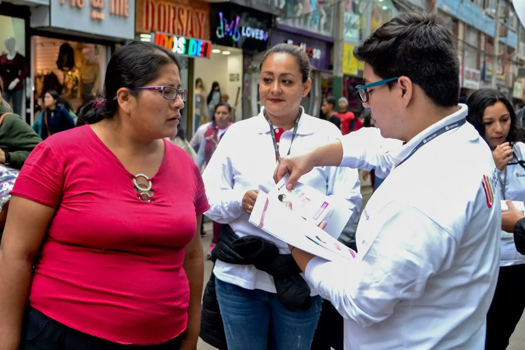 Indecopi en Gamarra.