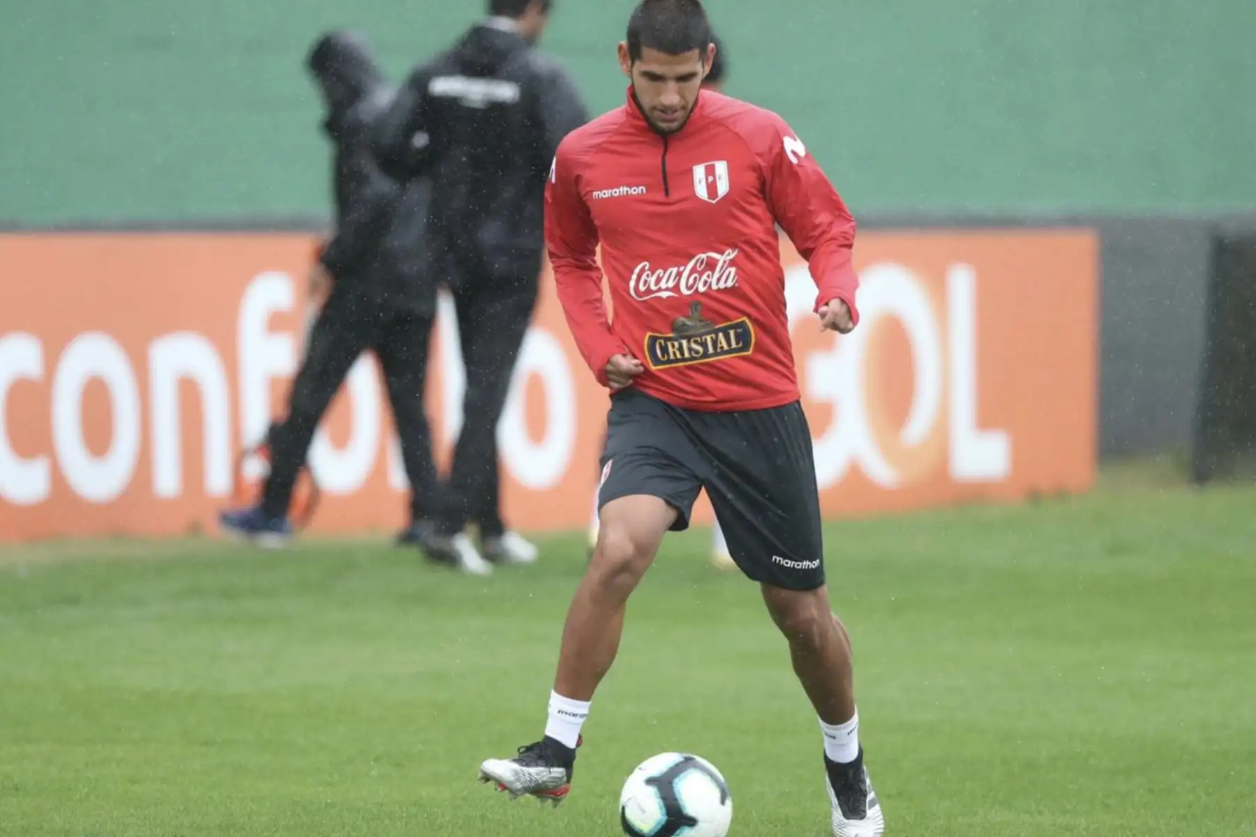 La Selección peruana entrenó en el CT Fluminense de Río de Janeiro, mentalizada en la gran final de la Copa America. Foto: ANDINA/ FPF